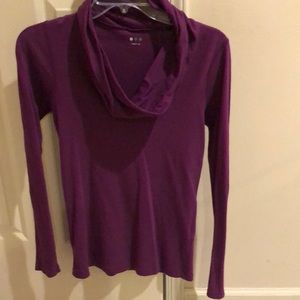 Long sleeve cowl neck top